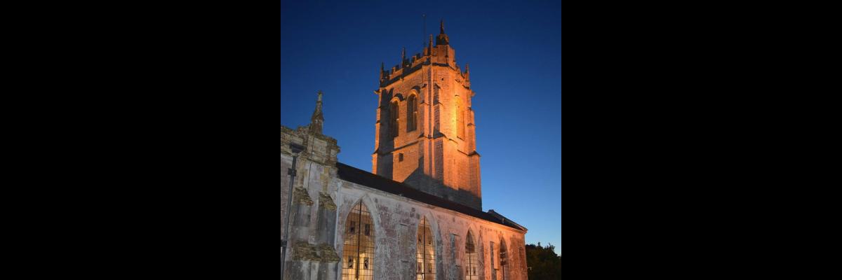 St George's Church by night